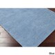 preview thumbnail 188 of 218, Handmade Jefferson Felted Wool Plush Area Rug 5' x 8' - Cobalt - Runner/Rectangle