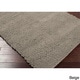 preview thumbnail 192 of 218, Handmade Jefferson Felted Wool Plush Area Rug 5' x 8' - Taupe - Runner/Rectangle