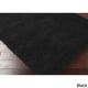 preview thumbnail 189 of 218, Handmade Jefferson Felted Wool Plush Area Rug 5' x 8' - Onyx - Runner/Rectangle
