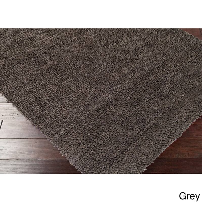 Handmade Jefferson Felted Wool Plush Area Rug