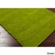 preview thumbnail 191 of 218, Handmade Jefferson Felted Wool Plush Area Rug 5' x 8' - Green - Runner/Rectangle