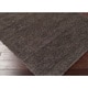preview thumbnail 157 of 218, Handmade Jefferson Felted Wool Plush Area Rug 8' x 10'6" - Dark Grey - Runner/Rectangle