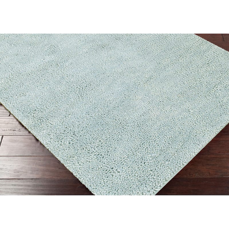 Handmade Jefferson Felted Wool Plush Area Rug