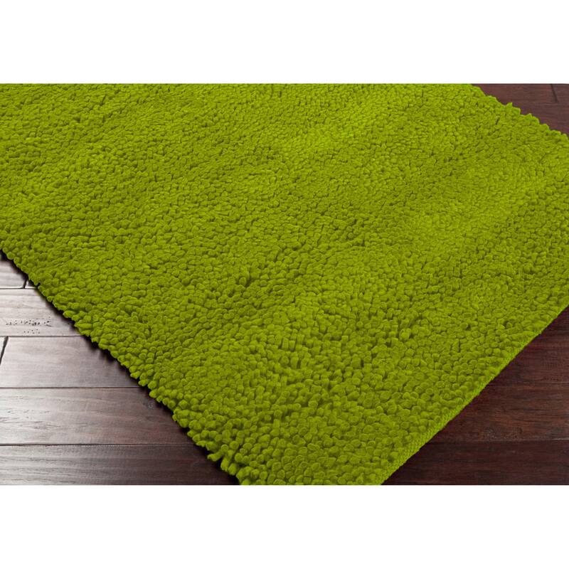 Handmade Jefferson Felted Wool Plush Area Rug