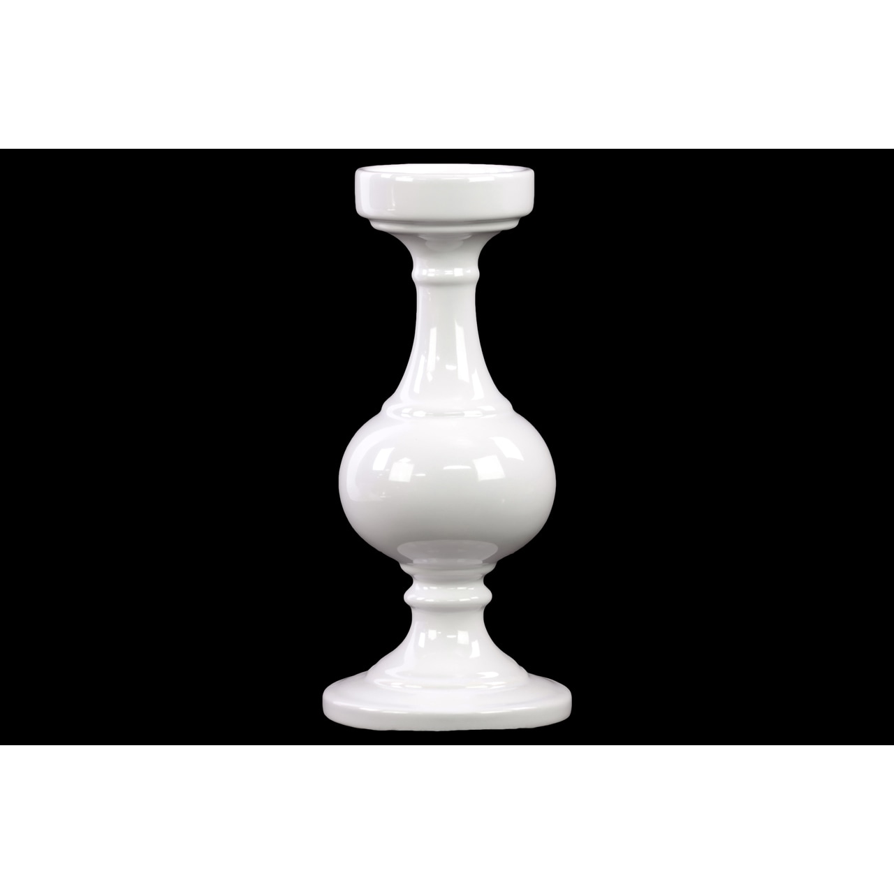 Ceramic Pillar Candle Holder