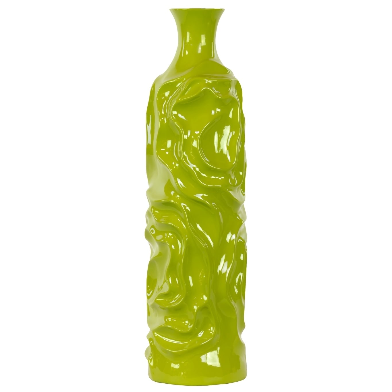 Ceramic Vase Green 20h