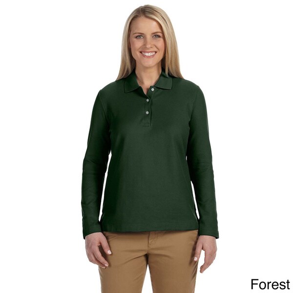 long polo shirt womens