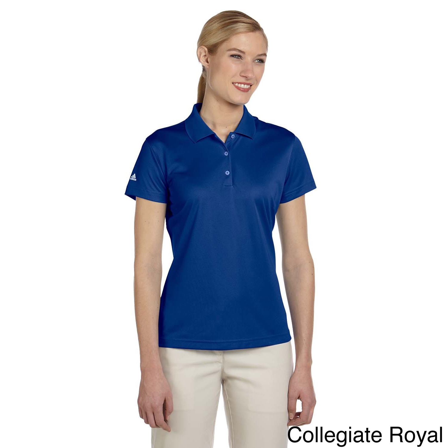 Adidas Womens Climalite Basic Short sleeve Polo