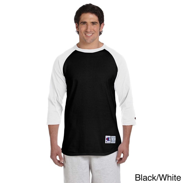 black champion t shirt mens