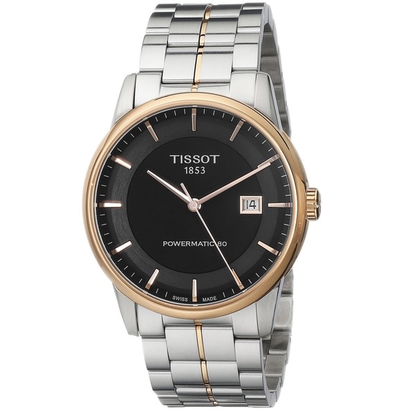 Shop Tissot Men's T0874075506700 Titanium Automatic Swiss  