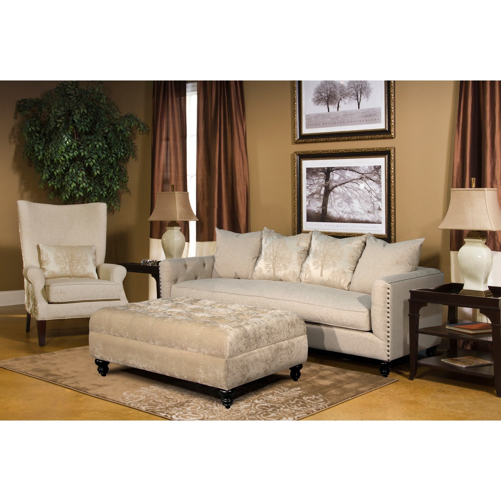 Elizabeth Ivory Sofa