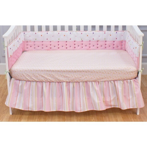 daisy crib bedding