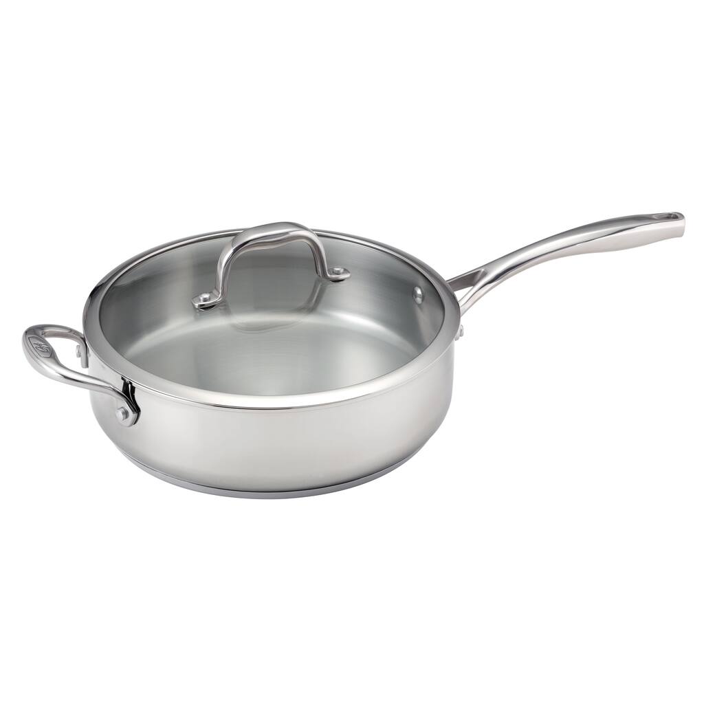 Guy Fieri 5-quart Stainless Steel Deep Saute Pan
