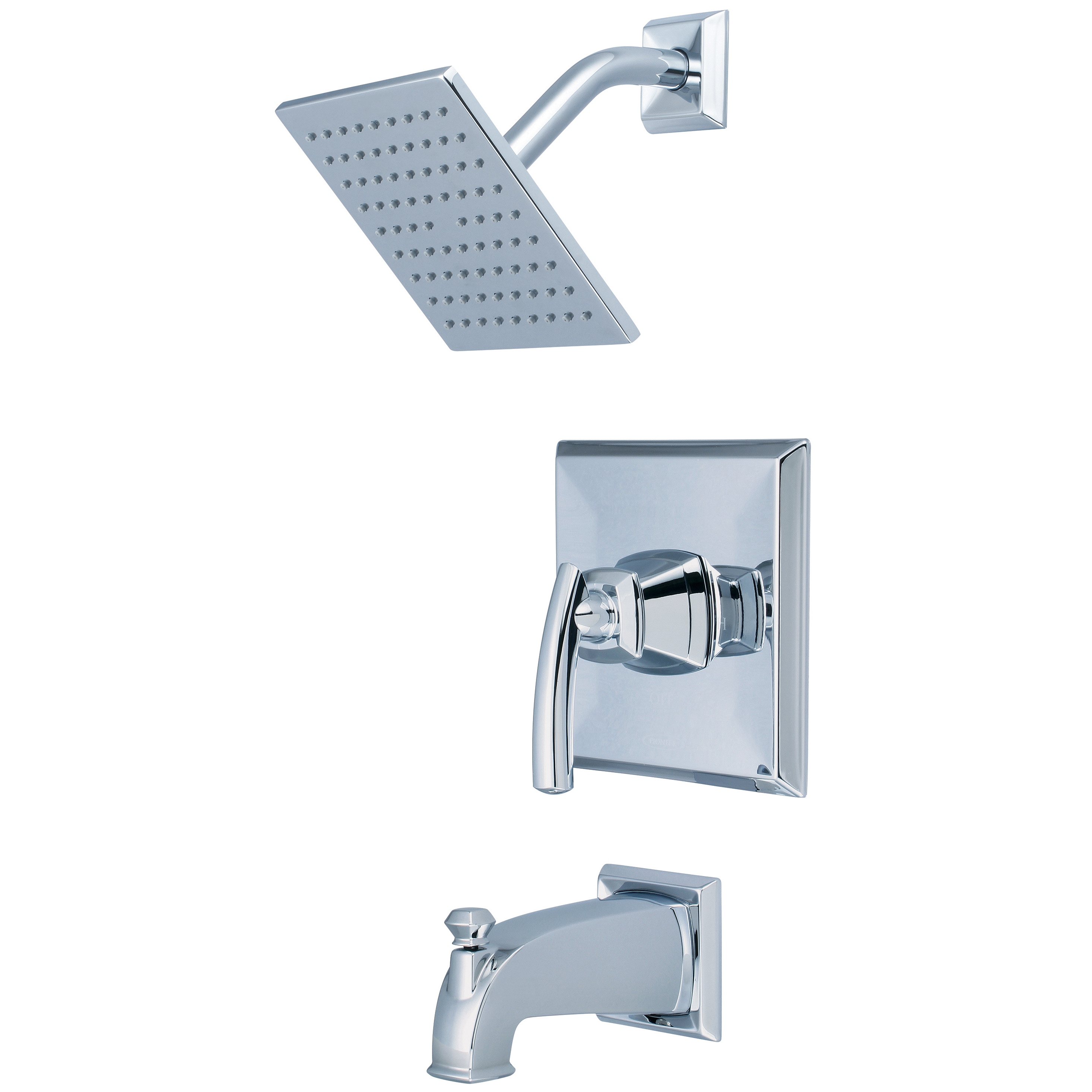 Pioneer Gibraltar Series 4gb110t Single Handle Tub And Shower Trim Set