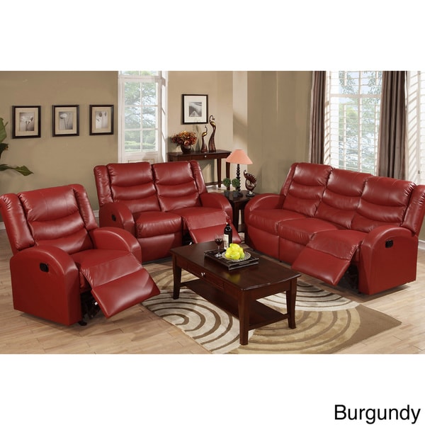 Living Room Sets Recliners rouen bonded leather recliner motion living room set - free Living Room Sets Recliners rouen bonded leather recliner motion living room set - free