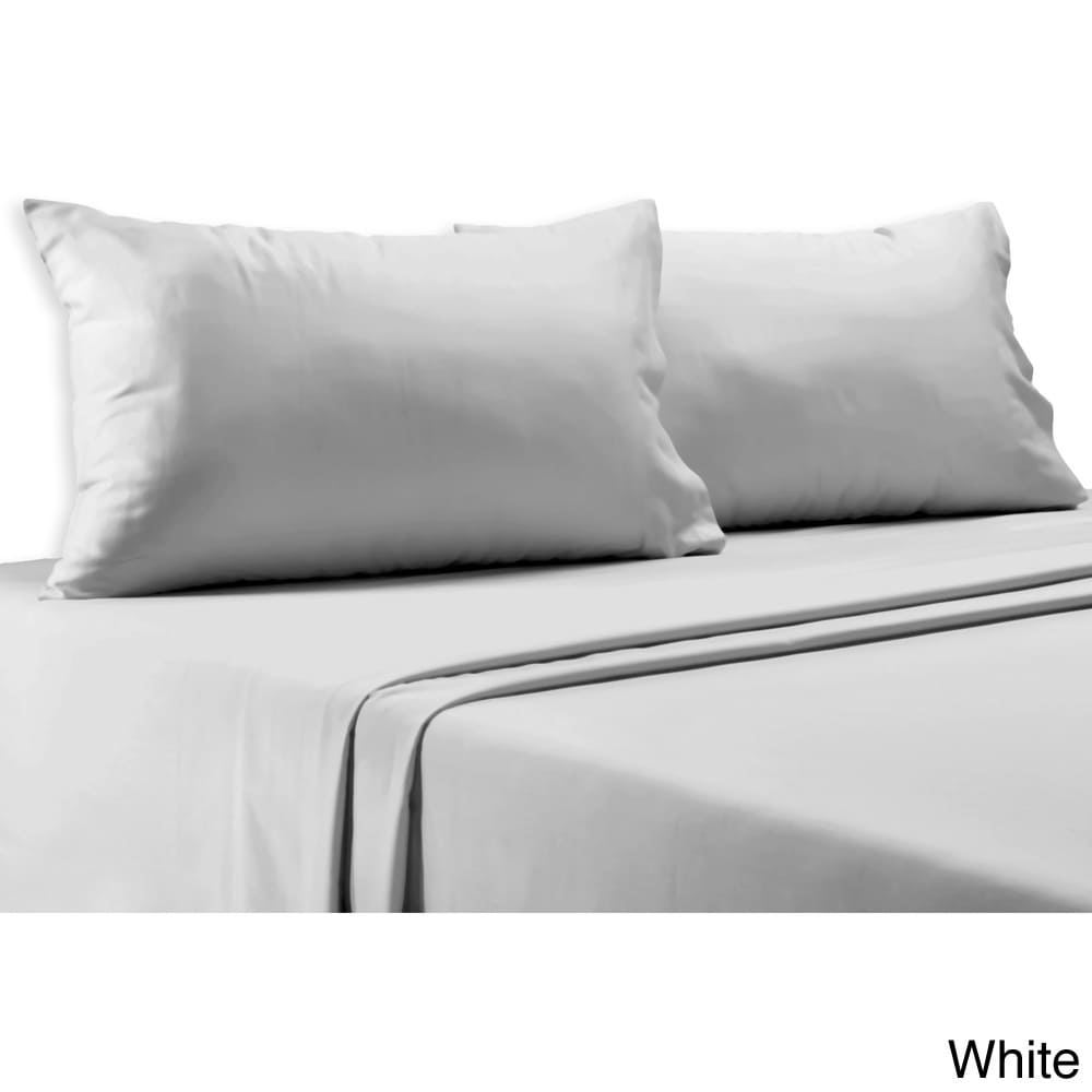 800 Thread Count Cotton Blend Solid 6 piece Sheet Set