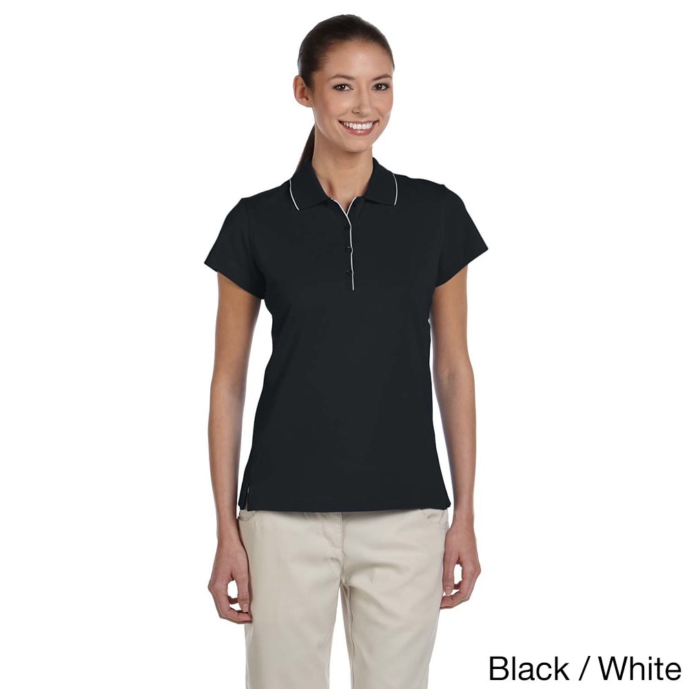 Adidas Womens Climalite Tour Jersey Short Sleeve Polo