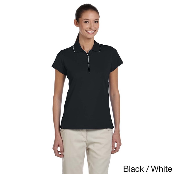 Adidas Womens ClimaLite Tour Jersey Short Sleeve Polo