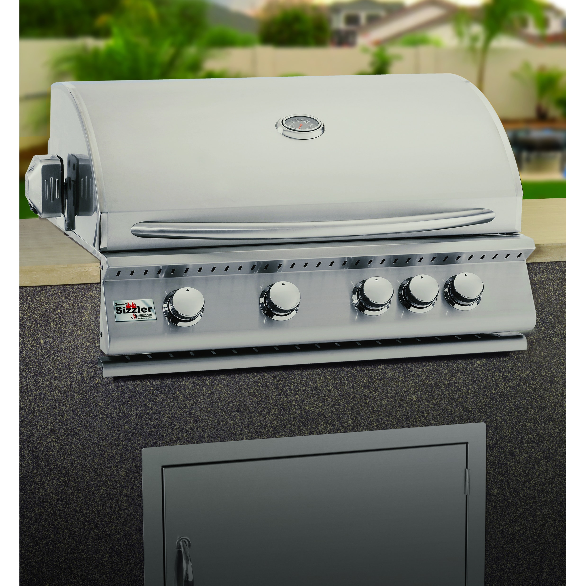 Summerset Sizzler 32 inch Stainless Steel Built in Gas Grill