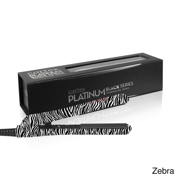 Cortex Platinum Black Series Tourmaline 0.5 inch Mini Flat Iron