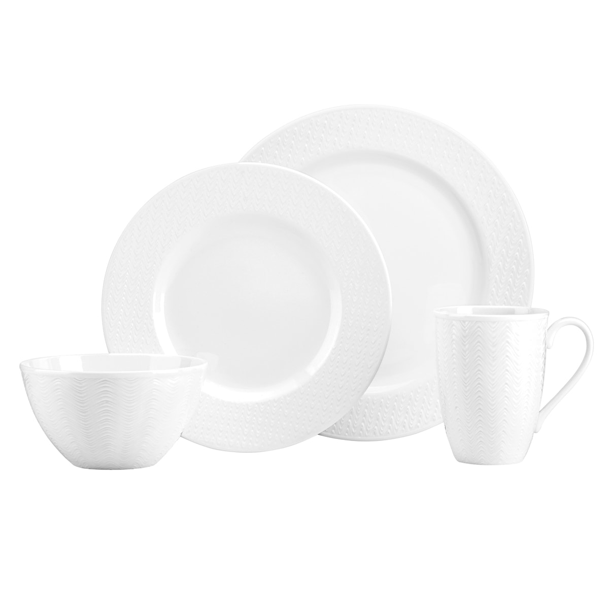 Ridge Street 4 piece Place Setting