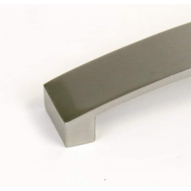 Contemporary 9-1/4" Flat Arch Stainless Steel Finish Cabinet Bar Pull Handle (Case of 25)