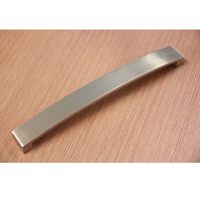 Contemporary 9-1/4" Flat Arch Stainless Steel Finish Cabinet Bar Pull Handle (Case of 25)