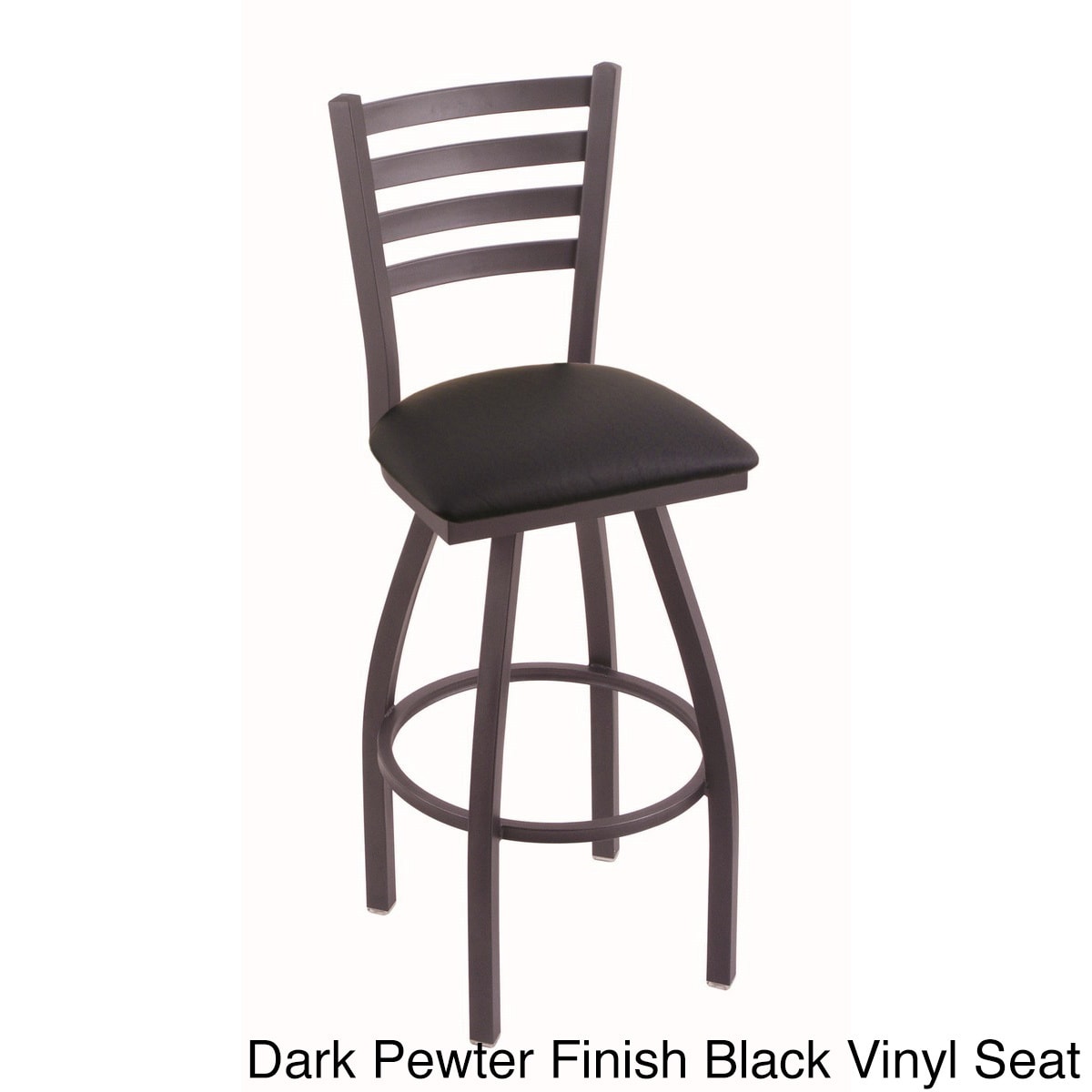 Steel Frame Black Seat Bar Stool