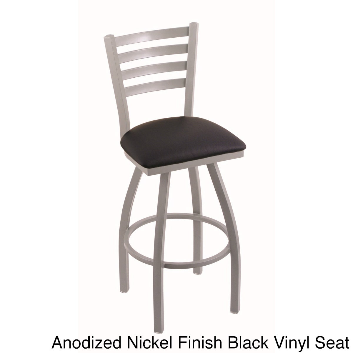 Steel Frame Black Seat Bar Stool