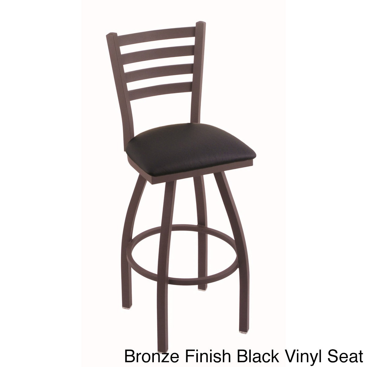 Steel Frame Black Seat Bar Stool