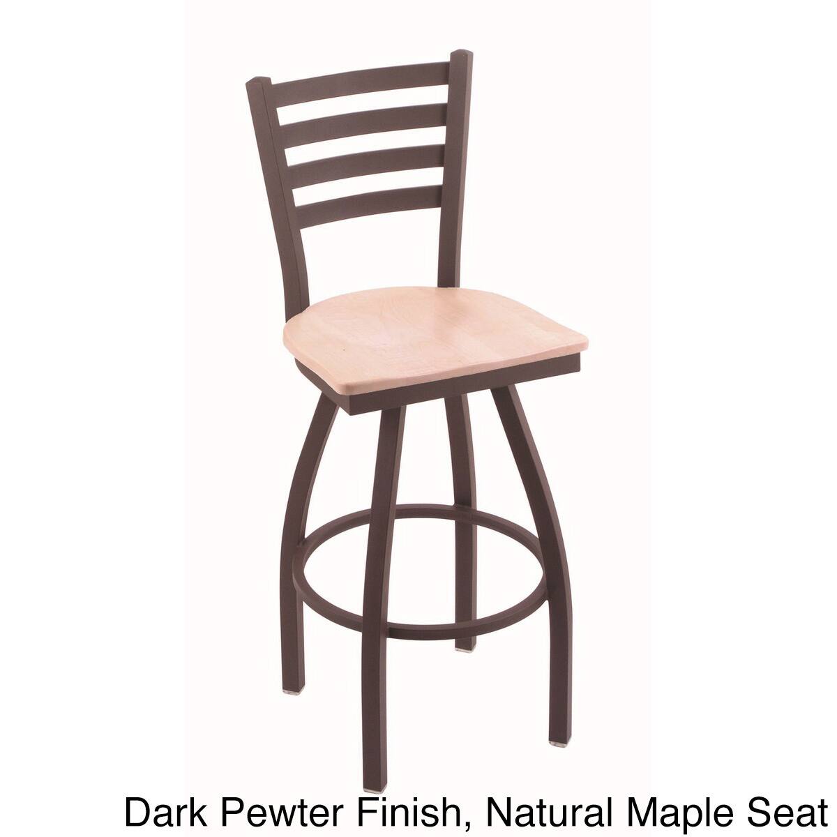 Steel Frame And Maple Counter Stool