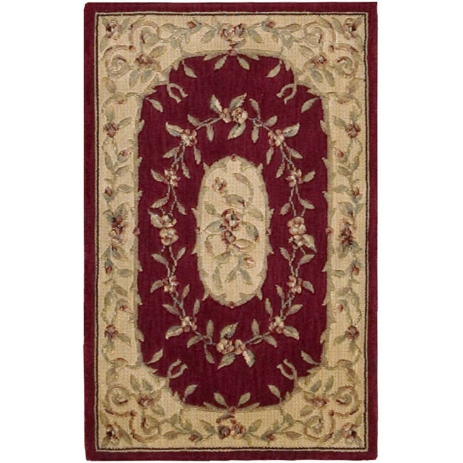 Nourison Chambord Burgundy Rug (23 X 39)