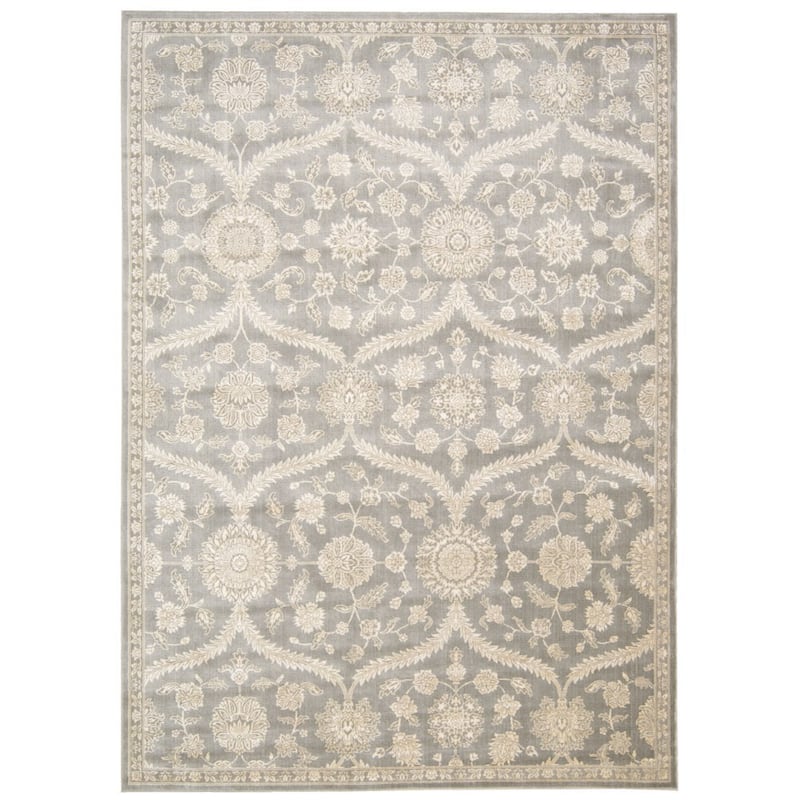 Nourison Luminance LUM04 Area Rug - 3'5" x 5'5" - Grey