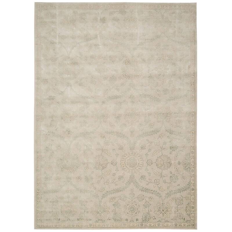 Nourison Luminance LUM04 Area Rug - 3' 5" x 5' 5" - Beige/Green