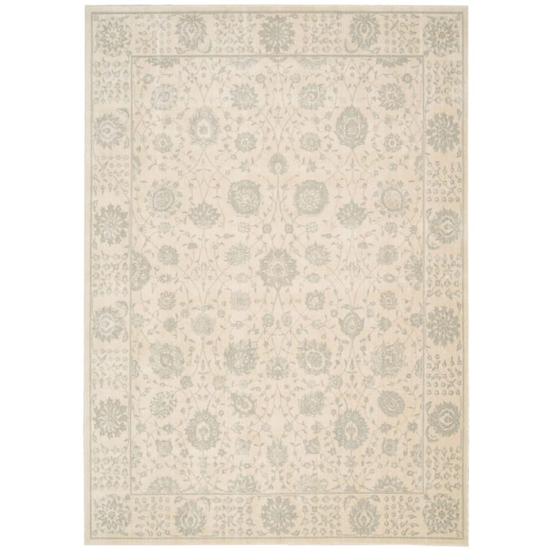 Nourison Luminance LUM06 Area Rug - 3' 5" x 5' 5" - Cream