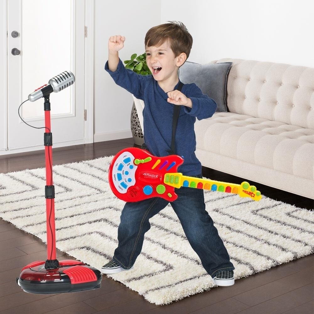 dimple toy electric guitar