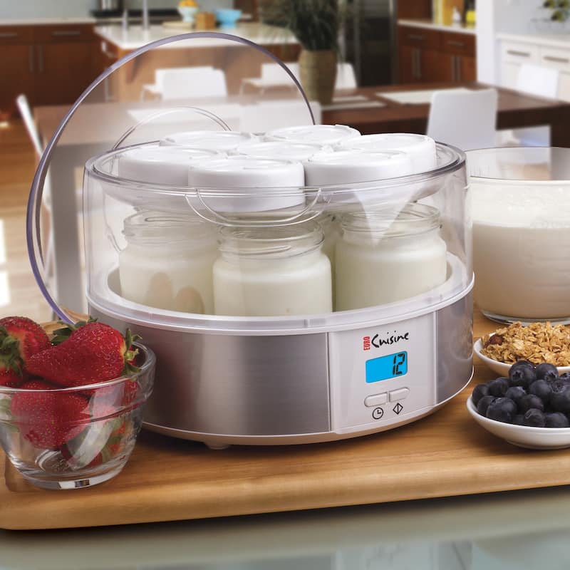 Euro Cuisine YMX650 Digital Automatic Yogurt Maker