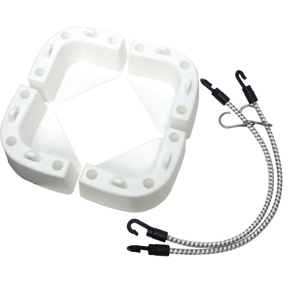 Shoreline Marine Cooler Chocks With Straps