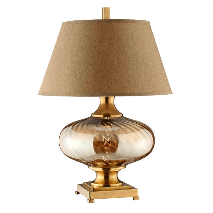 gold tone table lamps