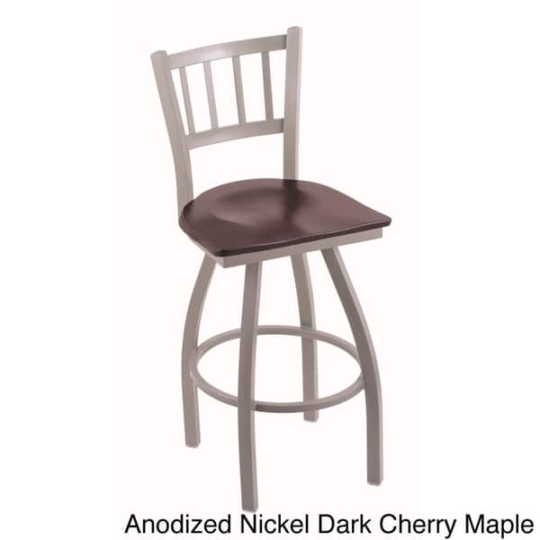Steel Frame and Maple Bar Stool Overstock 9053997