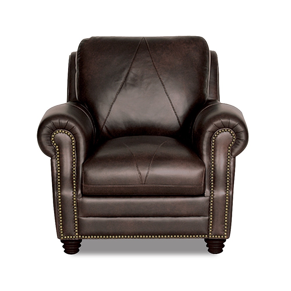 Chocolate Leather Chair