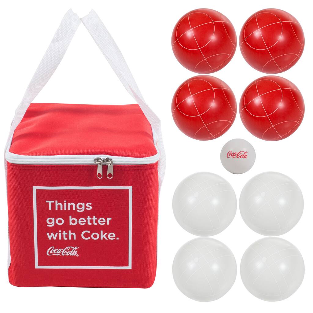Coca Cola Regulation Size Bocce Ball Set