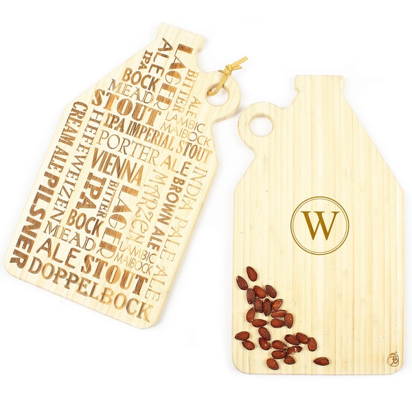 Personalized Reversible Growler Serving Board