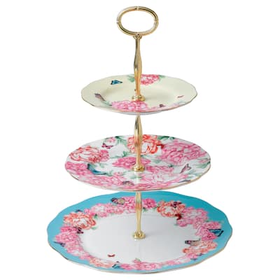 Mixed Patterns 3-tier Cake Stand