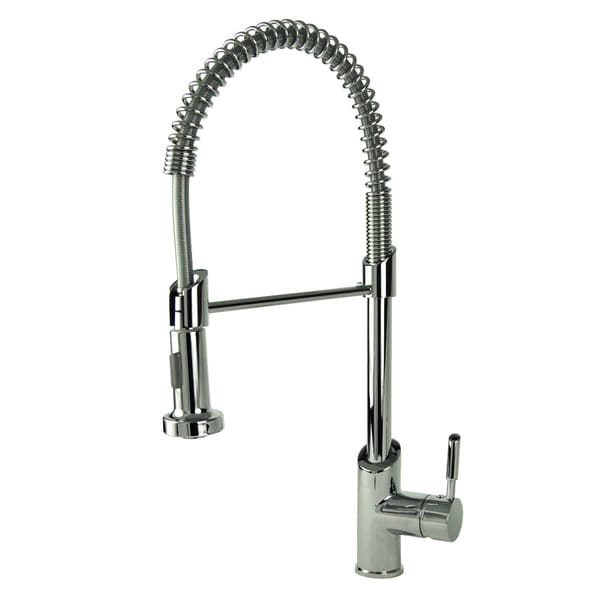 Fontaine Chrome Modern European Spring Kitchen Faucet Fontaine Kitchen Faucets