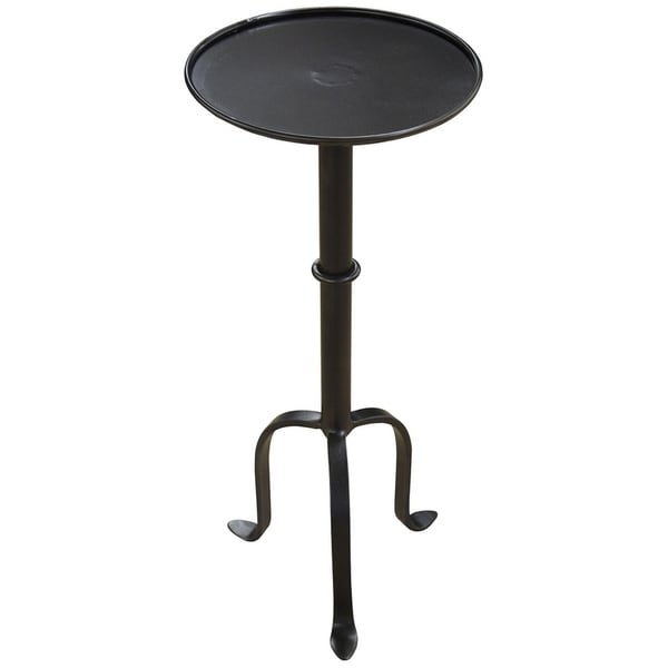 Martini Black Steel Side Table Free Shipping Today Martini Black Steel Side Table