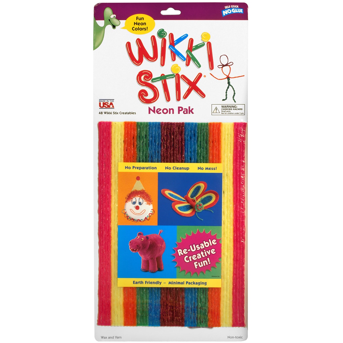 Wikki Stix Assorted Pkg neon