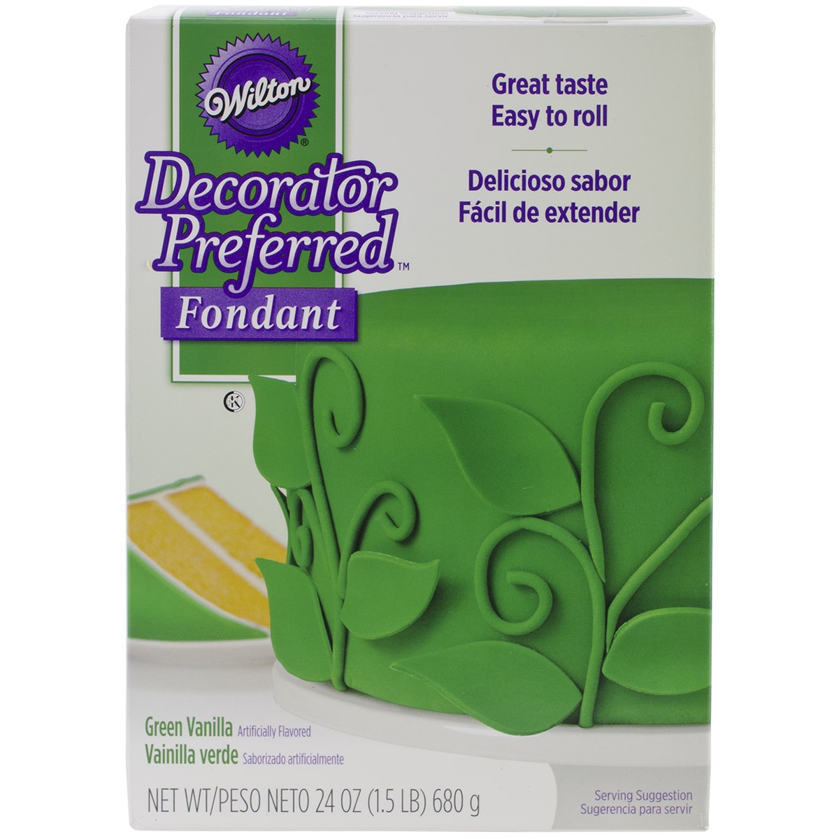 Decorator Preferred Fondant 24oz green