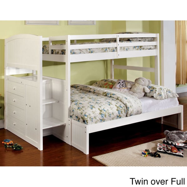 Pleven Bunk Bed with Built in Drawers