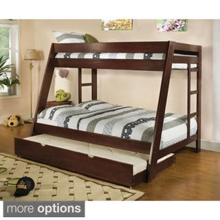 Vittoria Twin Over Full Bunk Bed with Dual Ladders - Bed Bath & Beyond ...